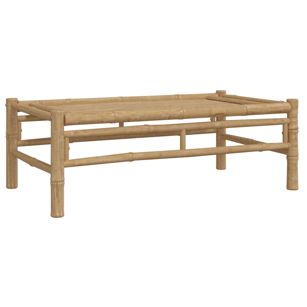 4-Delige Loungeset Met Kussens Bamboe