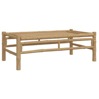 4-Delige Loungeset Met Kussens Bamboe