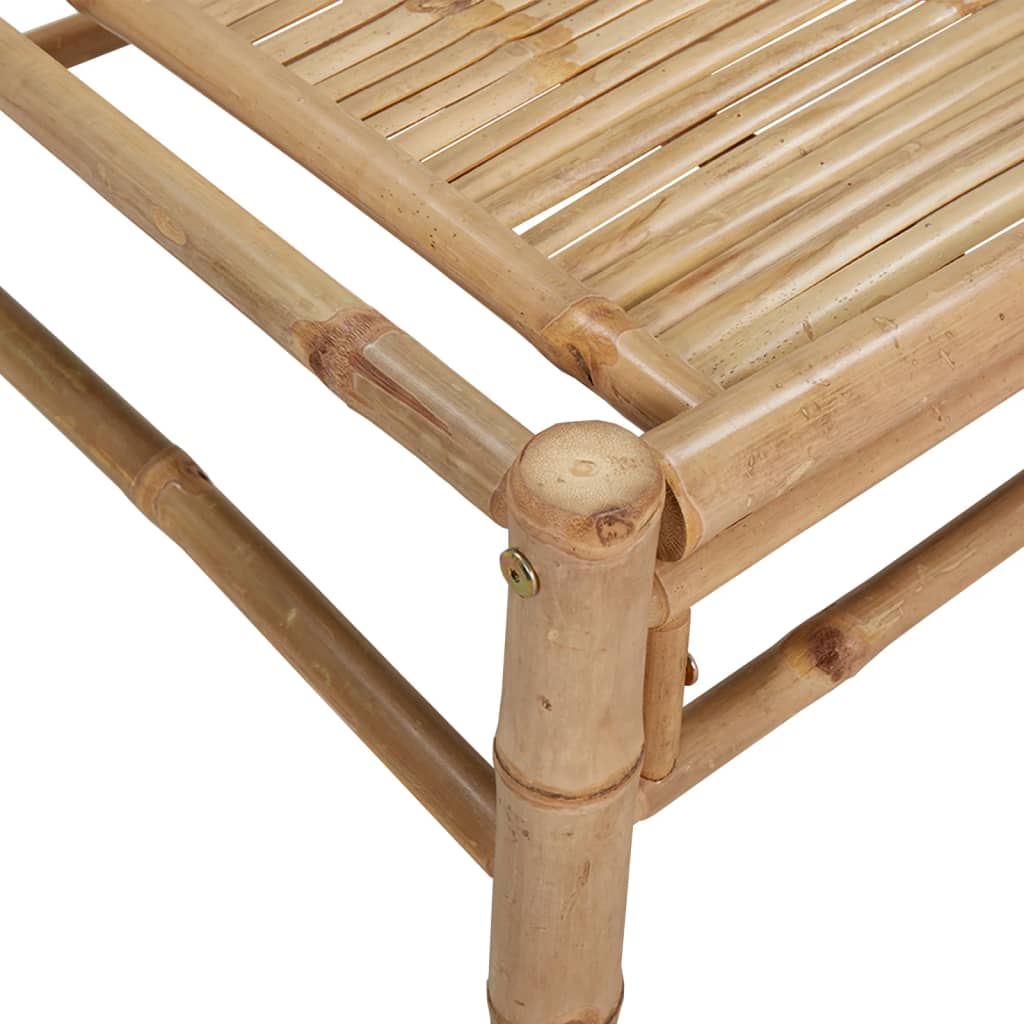5-Delige Loungeset Met Kussens Bamboe