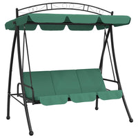 Schommelbank Met Luifel 198 Cm Stof En Staal