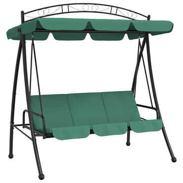 Schommelbank Met Luifel 198 Cm Stof En Staal