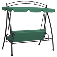 Schommelbank Met Luifel 198 Cm Stof En Staal