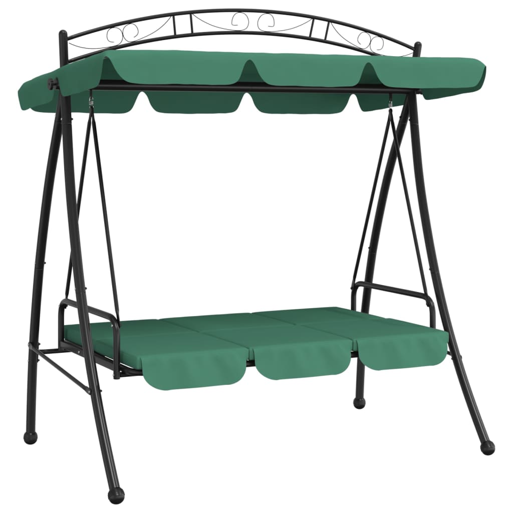 Schommelbank Met Luifel 198 Cm Stof En Staal