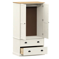 Kledingkast Vigo 90X55X170 Cm Massief Grenenhout