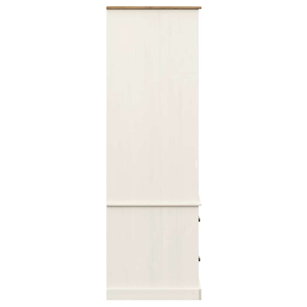 Kledingkast Vigo 90X55X170 Cm Massief Grenenhout