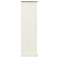 Boekenkast Vigo 90X35X114,5 Cm Massief Grenenhout