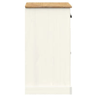 Dressoir Met Lades Vigo 78X40X75 Cm Massief Grenenhout