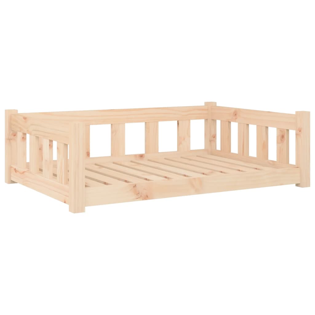 Hondenmand 95,5X65,5X28 Cm Massief Grenenhout