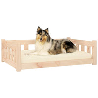 Hondenmand 95,5X65,5X28 Cm Massief Grenenhout