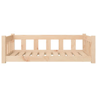 Hondenmand 95,5X65,5X28 Cm Massief Grenenhout