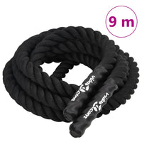 Battle Rope Zwart 6,8 Kg Polyester