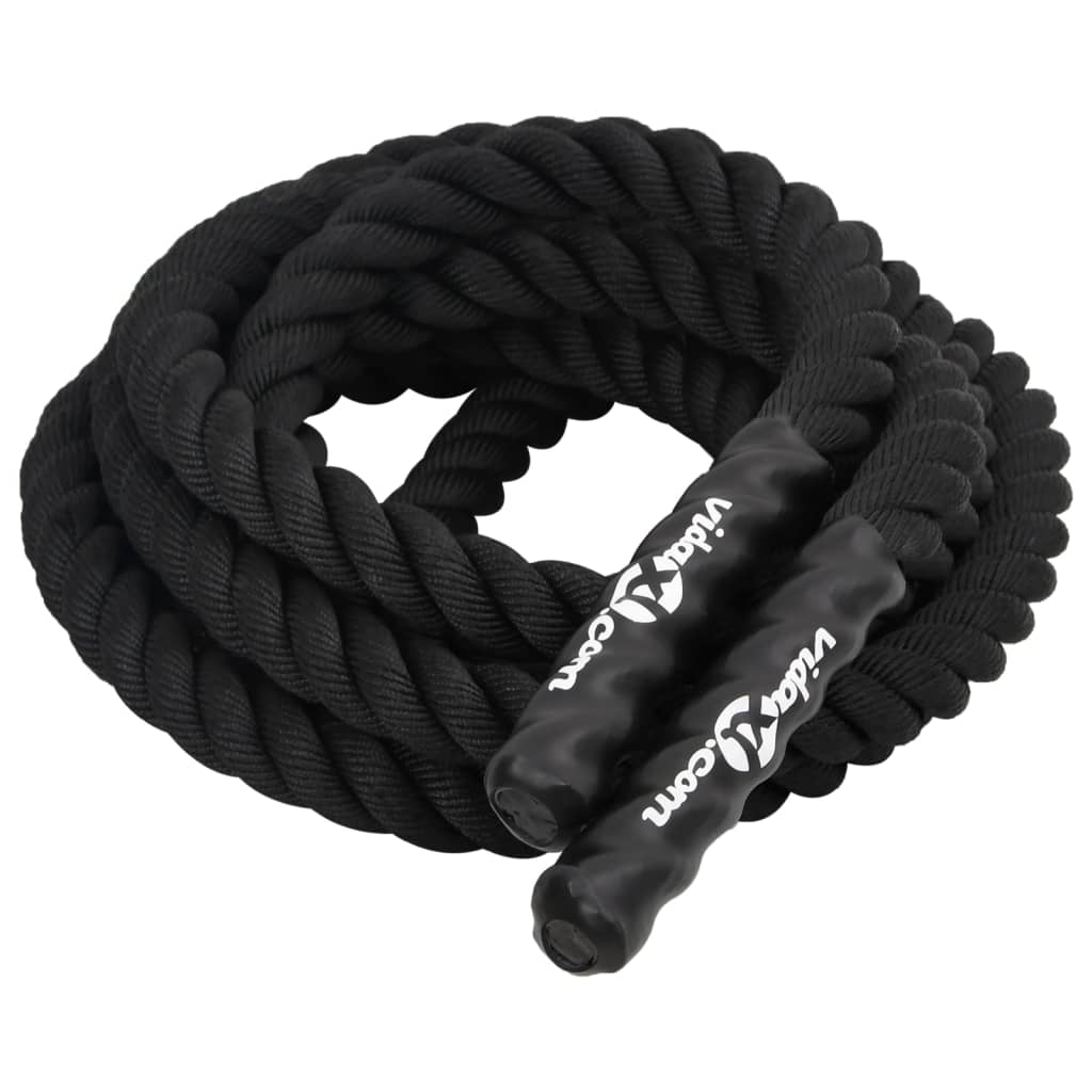 Battle Rope Zwart 6,8 Kg Polyester