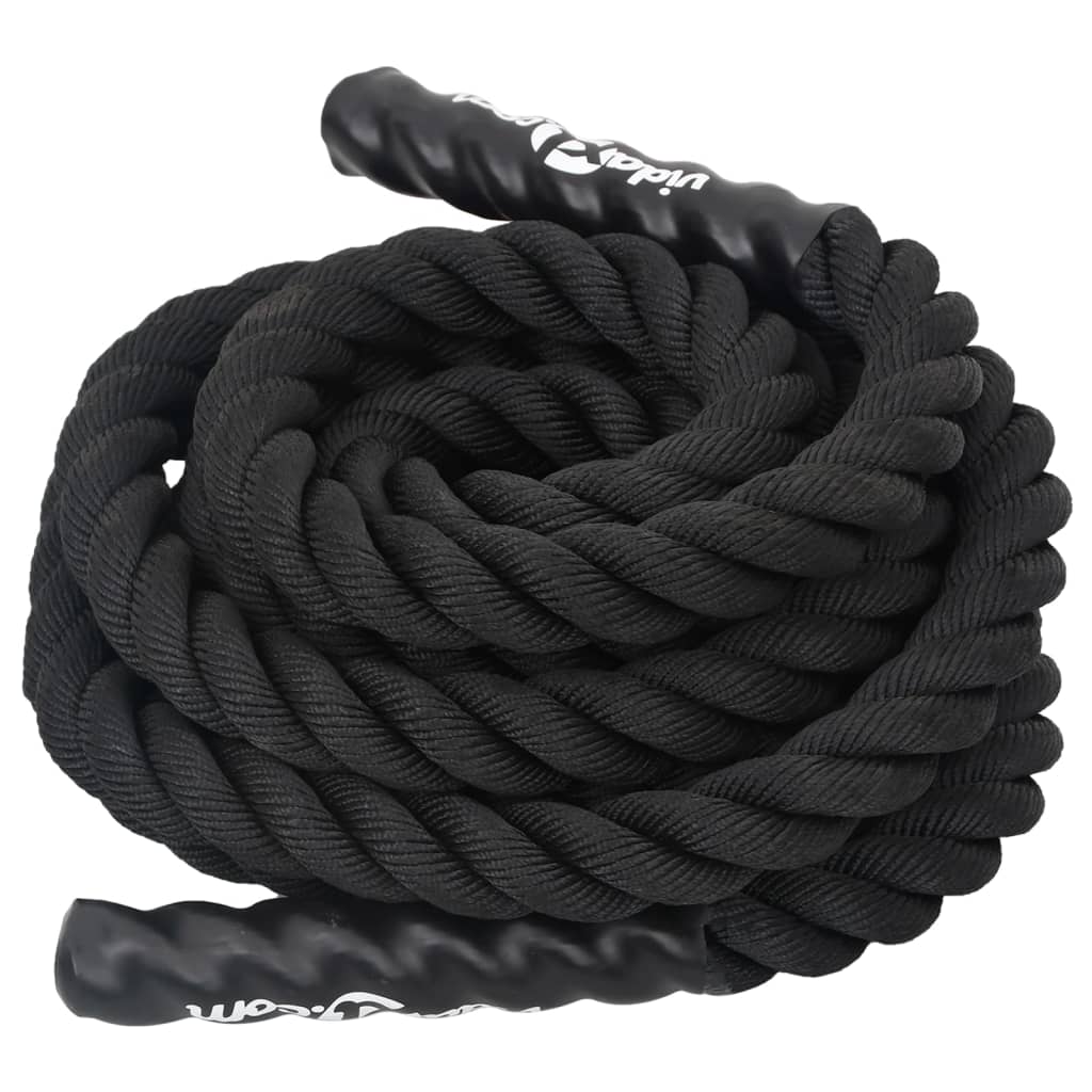 Battle Rope Zwart 6,8 Kg Polyester