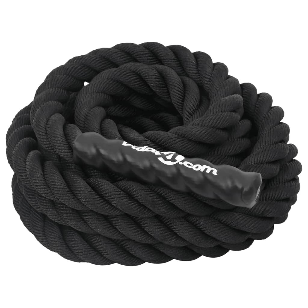 Battle Rope Zwart 6,8 Kg Polyester