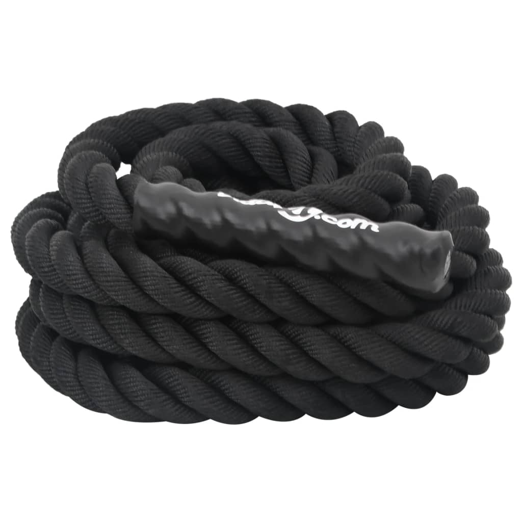 Battle Rope Zwart 6,8 Kg Polyester