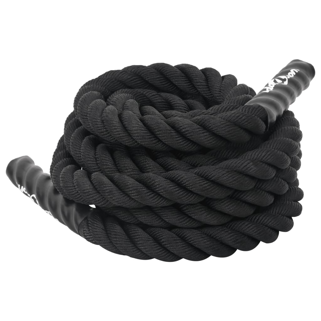 Battle Rope Zwart 6,8 Kg Polyester