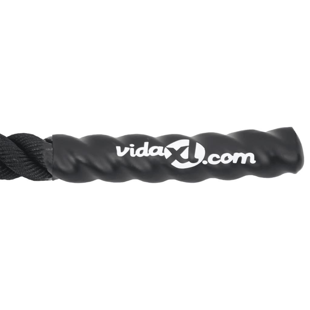 Battle Rope Zwart 6,8 Kg Polyester