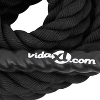 Battle Rope Zwart 6,8 Kg Polyester