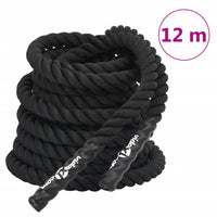 Battle Rope Zwart 6,8 Kg Polyester