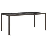 9-Delige Tuinset Met Kussens Poly Rattan Bruin