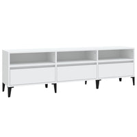 Tv-Meubel 150X30X44,5 Cm Bewerkt Hout Wit