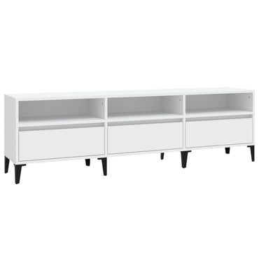Tv-Meubel 150X30X44,5 Cm Bewerkt Hout Wit