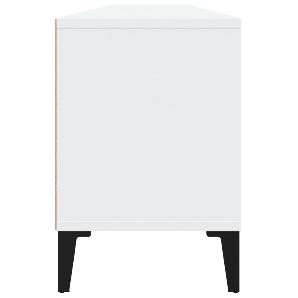 Tv-Meubel 150X30X44,5 Cm Bewerkt Hout Wit