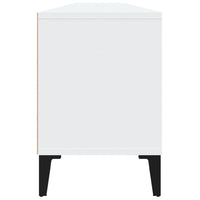 Tv-Meubel 150X30X44,5 Cm Bewerkt Hout Wit