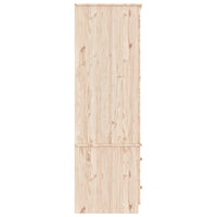 Kledingkast Alta 90X55X170 Cm Massief Grenenhout