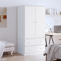 Kledingkast Alta 90X55X170 Cm Massief Grenenhout