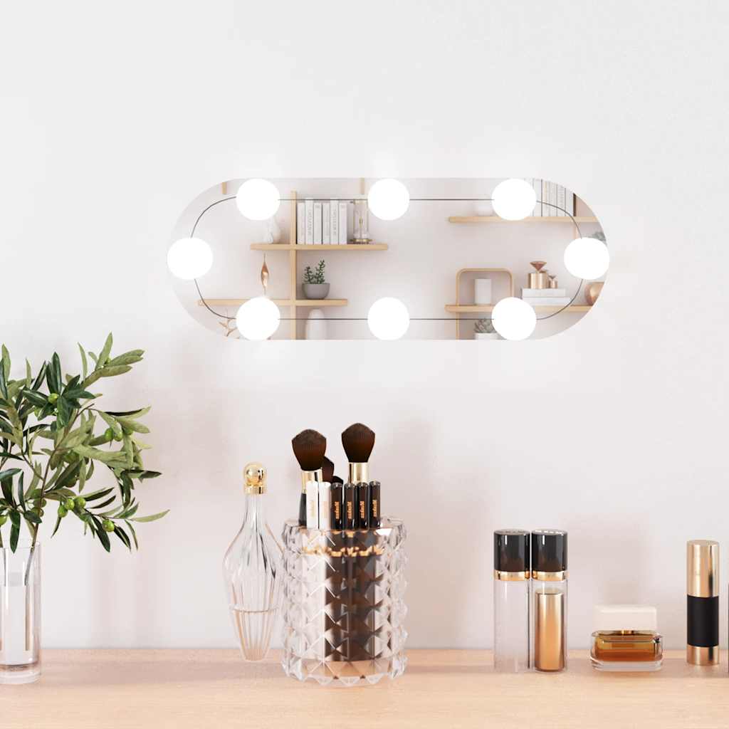 Spiegel Met Led-Verlichting Glas