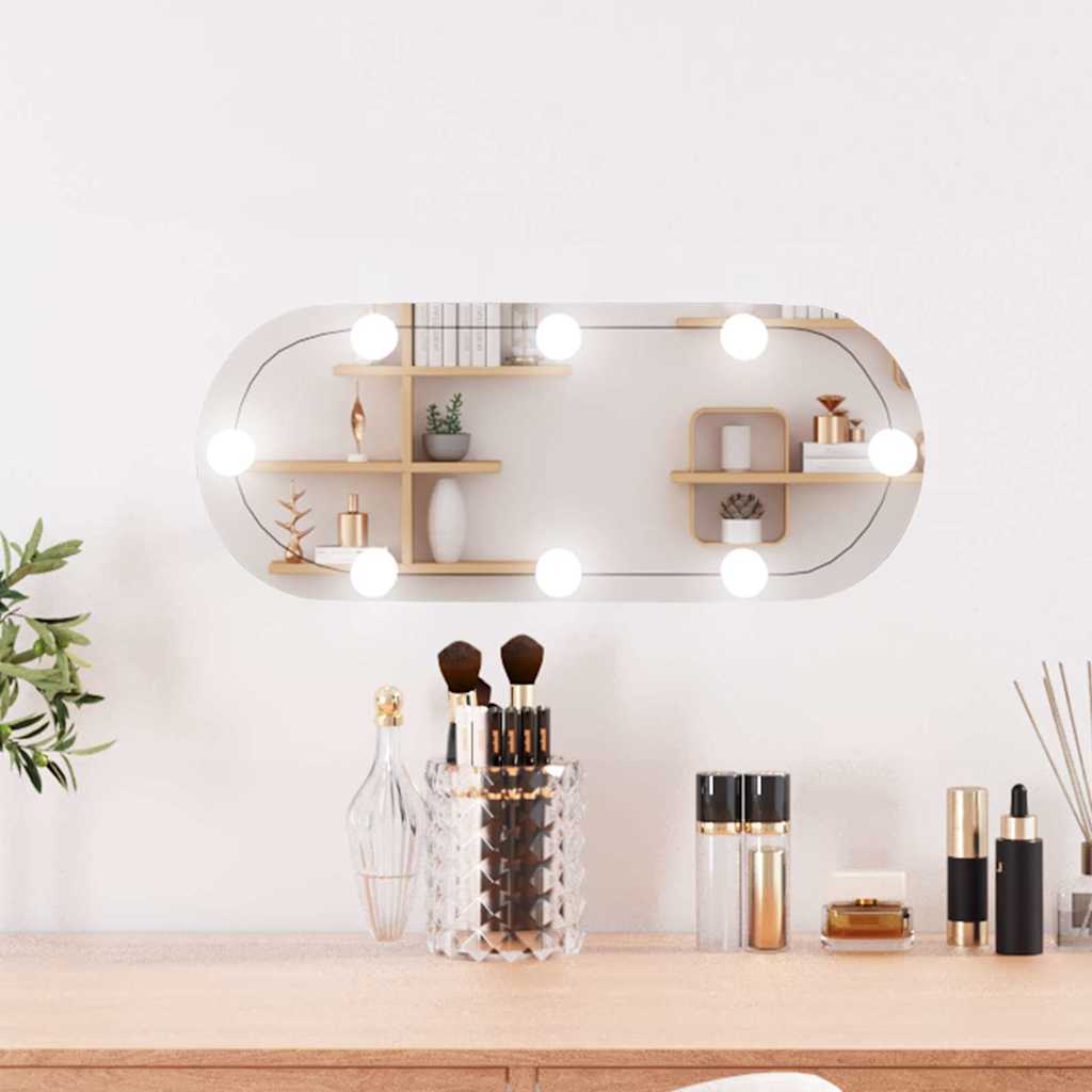 Spiegel Met Led-Verlichting Glas