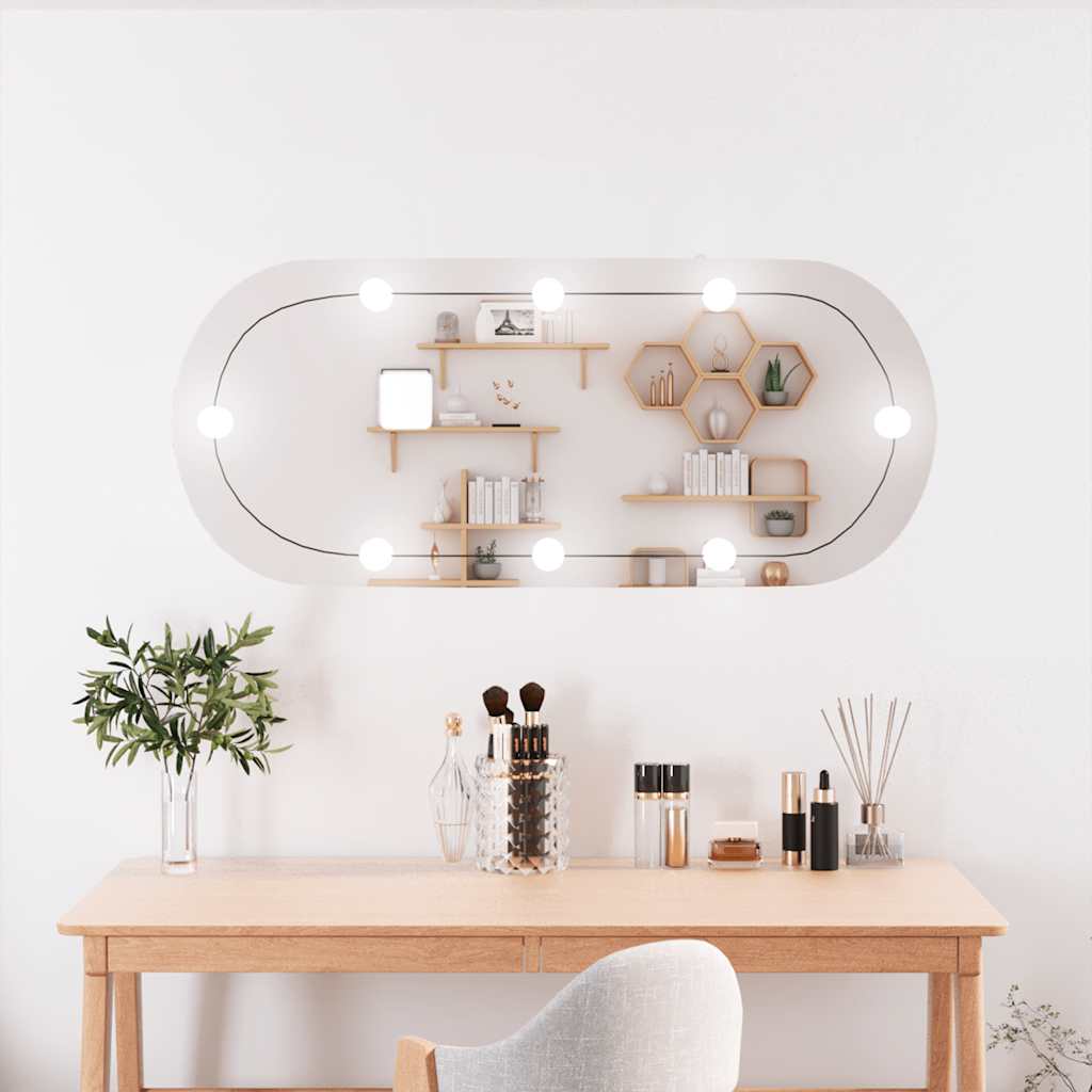 Spiegel Met Led-Verlichting Glas