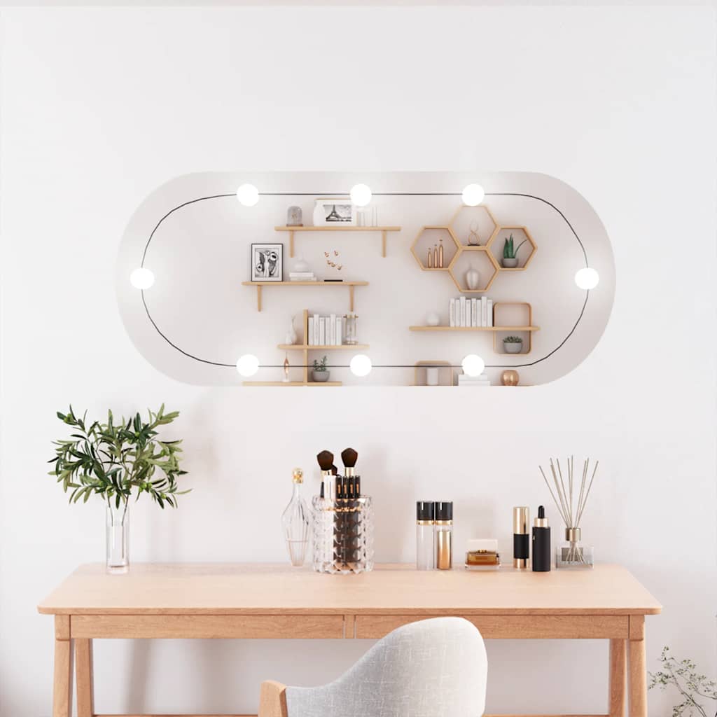 Spiegel Met Led-Verlichting Glas