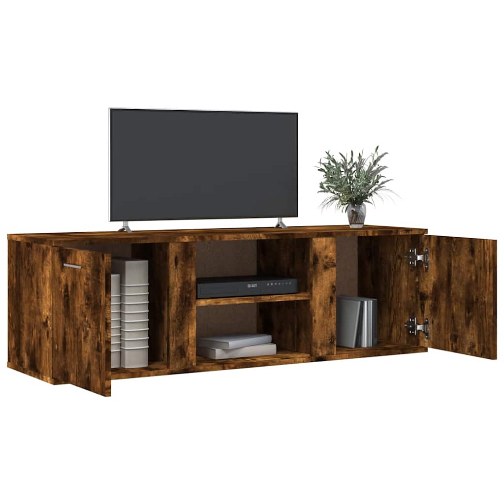 Tv-Meubel 120X34X37 Cm Bewerkt Hout Kleurig