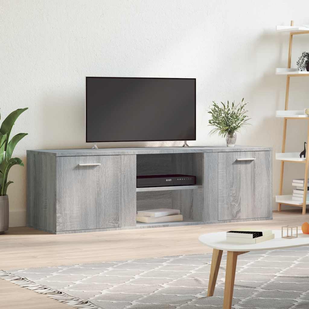 Tv-Meubel 120X34X37 Cm Bewerkt Hout Kleurig
