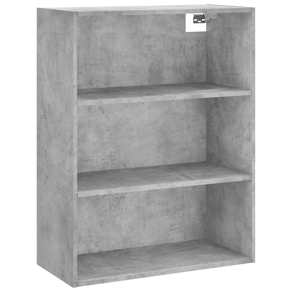 Hoge Kast 69,5X32,5X180 Cm Bewerkt Hout