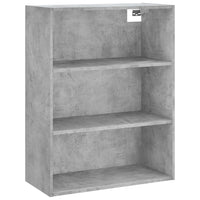 Hoge Kast 69,5X32,5X180 Cm Bewerkt Hout