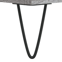 Hoge Kast 69,5X34X180 Cm Bewerkt Hout Eikenkleurig