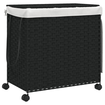 Wasmand Op Wielen 60X35X60,5 Cm Rattan