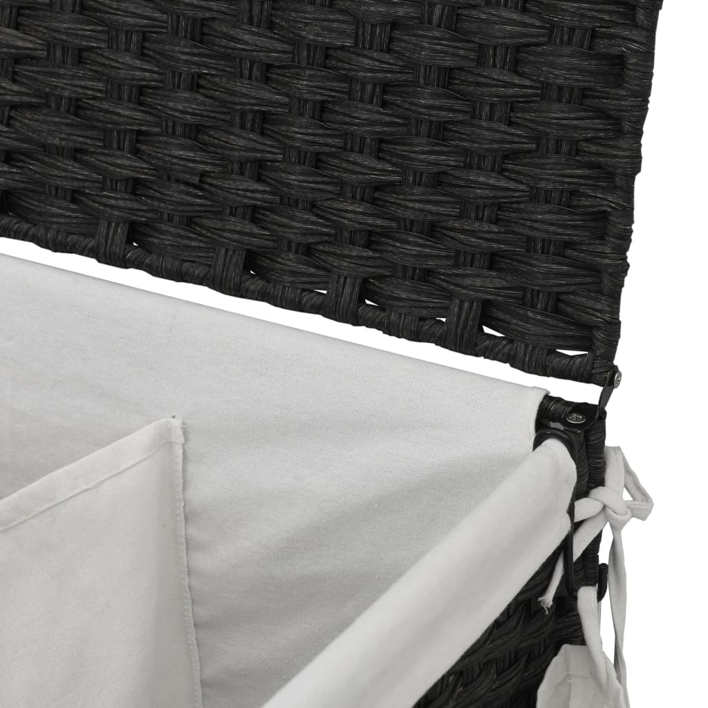 Wasmand Op Wielen 60X35X60,5 Cm Rattan