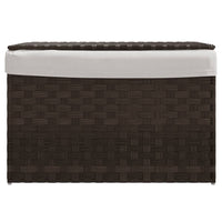 Wasmand Met Deksel 55,5X35X34 Cm Poly Rattan