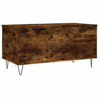 Salontafel 90X44,5X45 Cm Bewerkt Hout Kleurig