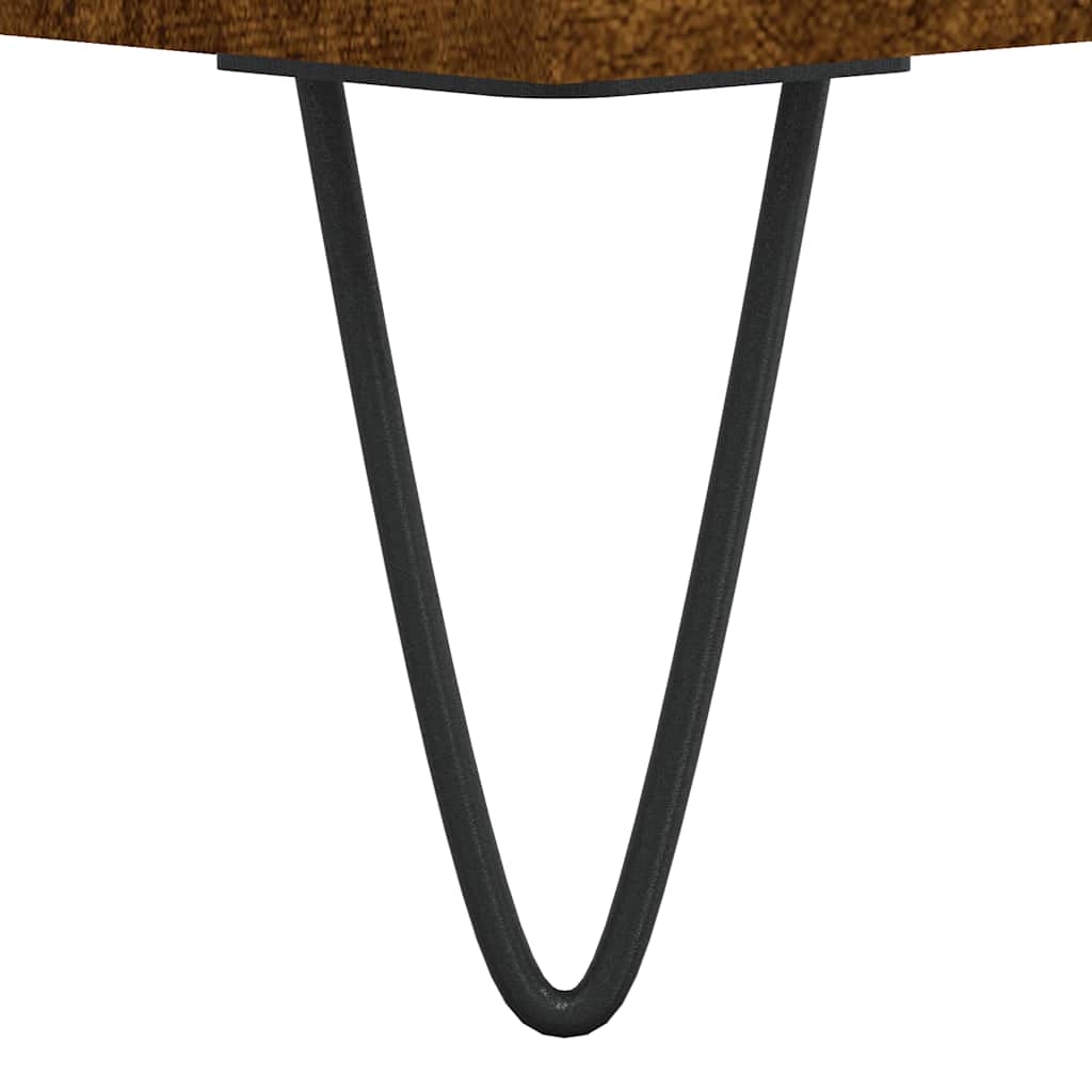 Salontafel 90X44,5X45 Cm Bewerkt Hout Kleurig