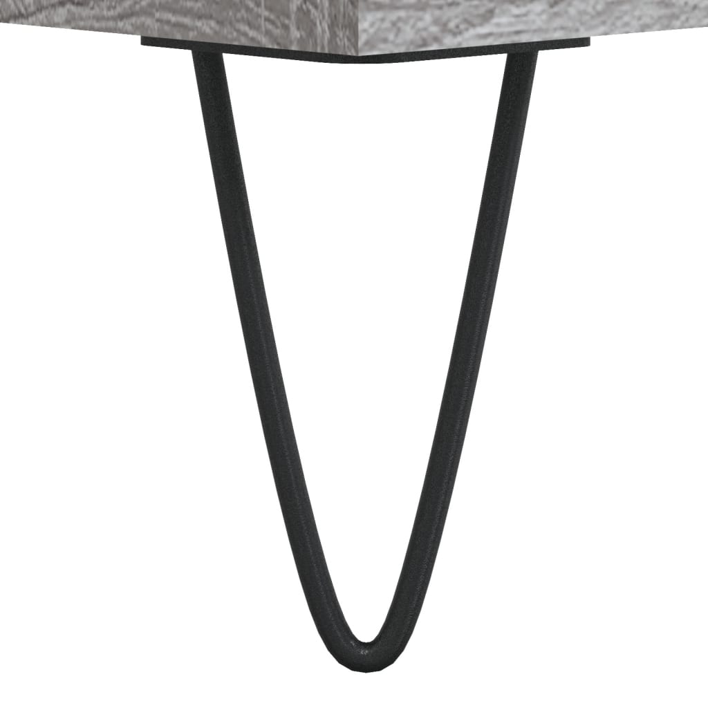 Schoenenkast 102X36X60 Cm Bewerkt Hout Sonoma Grijs Grijs Sonoma