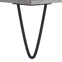 Schoenenkast 102X36X60 Cm Bewerkt Hout Sonoma Grijs Grijs Sonoma