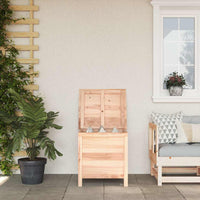 Tuinbox 99X49,5X58,5 Cm Massief Vurenhout Kleurig