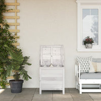 Tuinbox 99X49,5X58,5 Cm Massief Vurenhout Kleurig