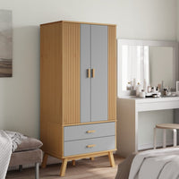 Kledingkast Olden 76,5X53X172 Cm Grenenhout