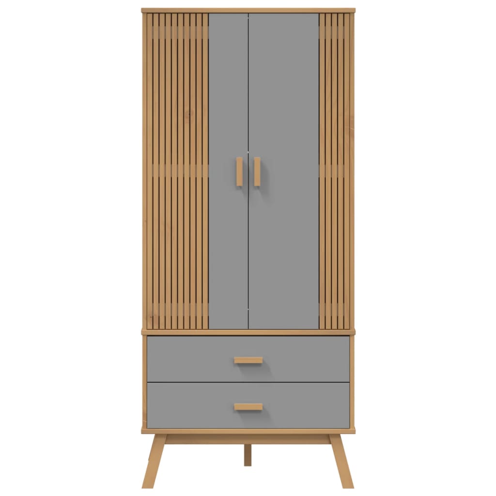 Kledingkast Olden 76,5X53X172 Cm Grenenhout